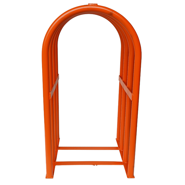 02 gaiola grade para inflar pneus com seguranca laranja curta