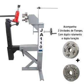02 desempenador de rodas automotivas com 2 flanges amarelo
