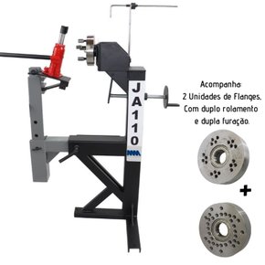 04 desempenador de rodas automotivas com 2 flanges amarelo