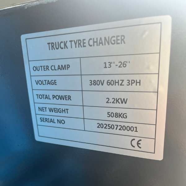 04 maquina de desmontar e montar pneus movel para van